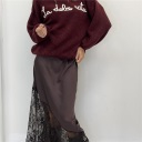 gonna effetto raso pizzo